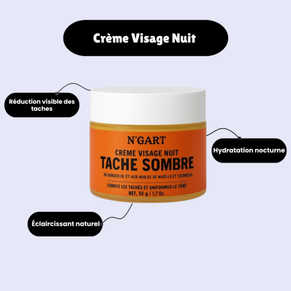 Crème de Nuit Anti-Taches Sombres