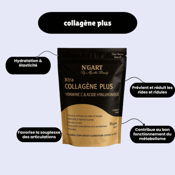 XTRA COLLAGÈNE PLUS Vitamine C & Acide Hyaluronique