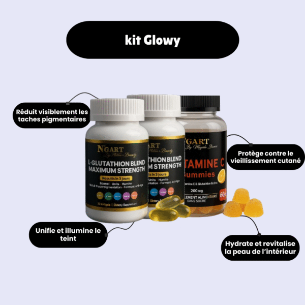 KIT GLOWY-Éclat & Unification de Teint